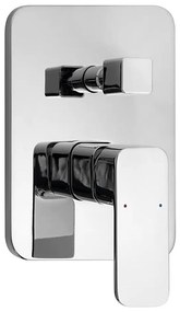 Aqualine - Zuhanycsap rejtett beépítéshez FACTOR fényezett króm