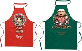 Konyhai kötény Pároknak Édes Mint Mézeskalács Kemény Mint Mézeskalács Divatos