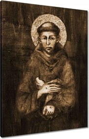 Vászonkép 60x80 Assisi Szent Ferenc