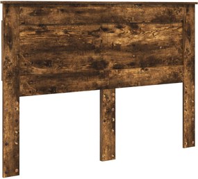 vidaXL Fejtámla fejtámlával Füstölt tölgy 150 cm Faanyag