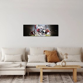 Kép - Sportolók (órával) (90x30 cm)