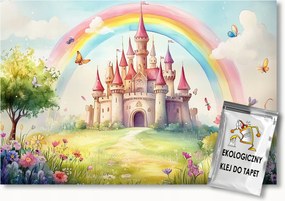 Fotótapéta Flizelina Gyerekek Kastély Palota Királyság Mese 300x210 ragasztó