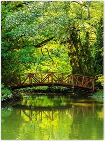 Poszterek 100x135 Fa híd