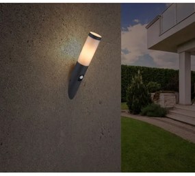 Globo 3157AS - Kültéri fali lámpa érzékelővel BOSTON 1xE27/15W/230V IP44