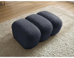 Sötétszürke buklé lábtartó Hippolyte – Bobochic Paris