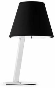 FARO MOMA asztali lámpa, fekete, E27 foglalattal, IP20, 68501