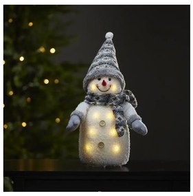 Eglo Eglo 411222 - LED Karácsonyi dekoráció JOYLIGHT 8xLED/0,06W/3xAA szürke EG411222