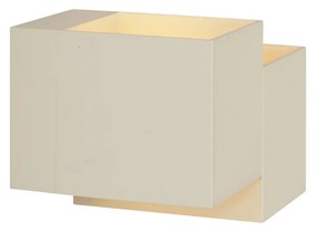 Modern fali lámpa bézs 2-lámpás - Transfer Double