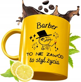 Arany Prémium Bögre Barber Ajándék Nyomtatott Fotóval