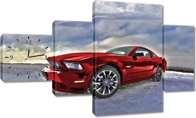 Falióra 130x80 Piros Ford Mustang