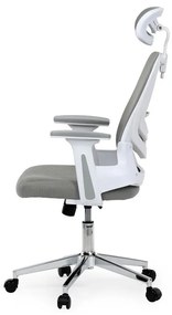 Irodai forgószék hintamechanikával, szürke kárpittal. KA-K2031 GREY