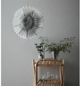 Markslöjd 705841 - Karácsonyi dekoráció SOLINA 1xE14/25W/230V átm. 60 cm fehér