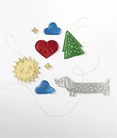 Kreatív fémfólia, 70 mikron, 18,5x29 cm, 5 lap, FOLIA, vegyes színű (FL505)