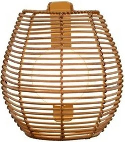 KING HOME LUMBOS025XXWLNW BOSSA Klasszikus Kültéri Fali Lámpa Világosbarna AA IP54