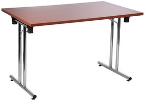 ALB-SC-921-59CH összecsukható asztal krómozott lábbal (180 cm)