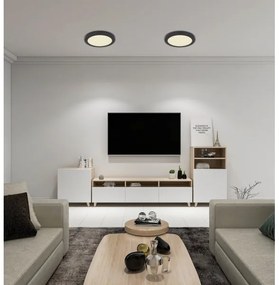 Globo 12379-24B - LED Mennyezeti lámpa LASSE LED/24W/230V