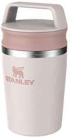 Világos rózsaszín rozsdamentes acél termobögre 230 ml Café-To-Go Travel Mug Rose Quartz – Stanley