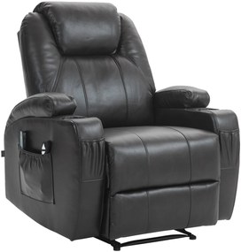 Hepler fotel műbőr masszázs funkcióval