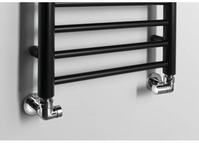 Sapho - DINA fürdőszobai radiátor 477W 40x156 cm matt fekete