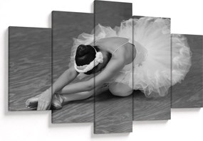 Kép - Balerina, fekete-fehér (150x105 cm)