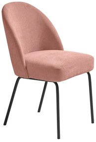 Creston design szék, rózsaszín szövet
