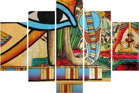 Egyiptomi motívumú kép (150x105 cm)