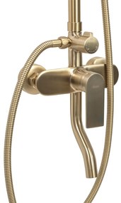 Zuhanyszett Rea VERSO BRUSHED GOLD