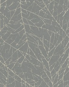 Vinil Tapéta Mosható Ágak Erdő Szürke Tapéta