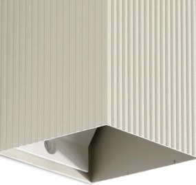 FARO 40536 - Fali lámpa SOLE 1xGU10/8W/230V szürke csipkézett szögletes