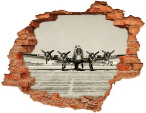 Fali matrica lyuk a falban Régi bombázó nd-c-70974591