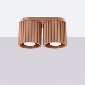 Sollux  SL.1805 - AURA spotlámpa 2xGU10/10W/230V barna