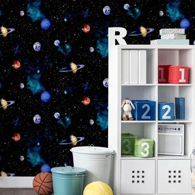 Arthouse Signature 2 Cosmos kék világűr mintás papír tapéta – 668100