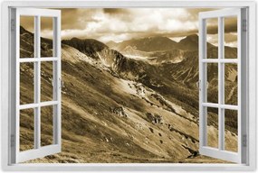 Poszterek 90x60 Tátra Lengyel hegyek Kilátás