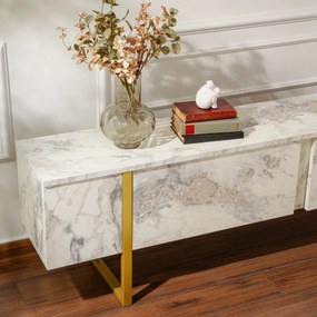 TV asztal Serenity Gold