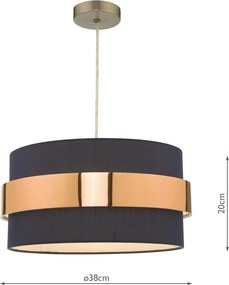 Dar Lighting modern függeszték oki kék daroki6523