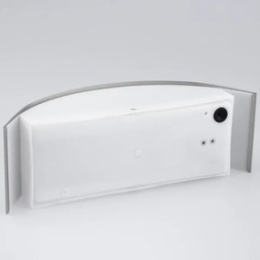 Kültéri fali lámpa 1xE27/14W/230V IP44 matt króm