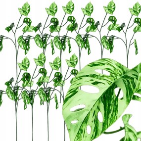 10x Monstera Műág 78CM Művirág Dekorációs Növény XL 10DB