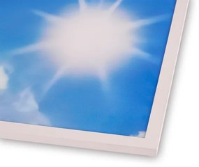 Brilagi - SLIMFRAME LED mennyezeti lámpatest 58W/230V 60x60 cm ezüst/kék