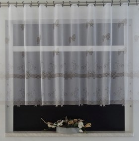 Mg Függöny Masni Bézs 300x155 kész pol Szalaggal