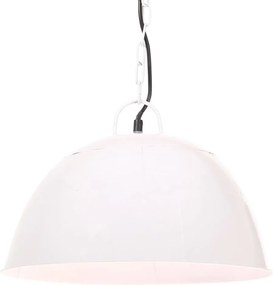 vidaXL kerek fehér ipari vintage függőlámpa 25 W 41 cm E27