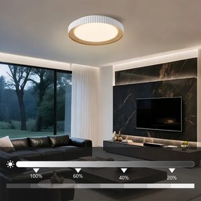 BRILAGI - NEXO dimmelhető LED mennyezeti lámpa LED/48W/230V 3000-6000K fehér átm. 43 cm + távirányító
