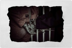 Poszter 60x40 Bandita fogoly rendőrség