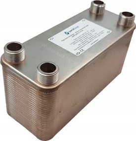 Hőcserélő Sanitline 50 Lemezes Teljesítmény 110kW Csatlakozás 4x 1" Coll