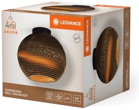Ledvance - Mennyezeti lámpa DECOR CARDBOARD 1xE27/15W/230V átm. 26 cm