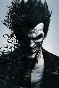 Művészi plakát Batman Arkham - Joker, (26.7 x 40 cm)