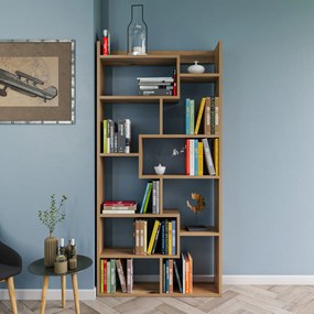 Kuttap könyvespolc, fenyő, 90 cm
