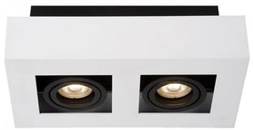 ITALUX IT8001S2-WH-BK CASEMIRO Kocka Mennyezeti Lámpa Fehér, Fekete GU10 IP20
