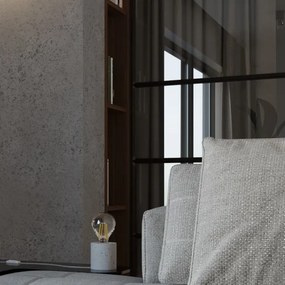 Asztali lámpa SALGADO 1xE27/60W/230V beton