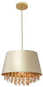 Lámpa Mennyezeti lámpatest NESTO, 6113, AC220-240V, 50/60Hz, 1*E27, max.40W, IP20, átmérő 30 cm, krém