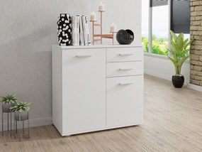 Komód Lerga 2 2T 2S (fehér)  . 1103643